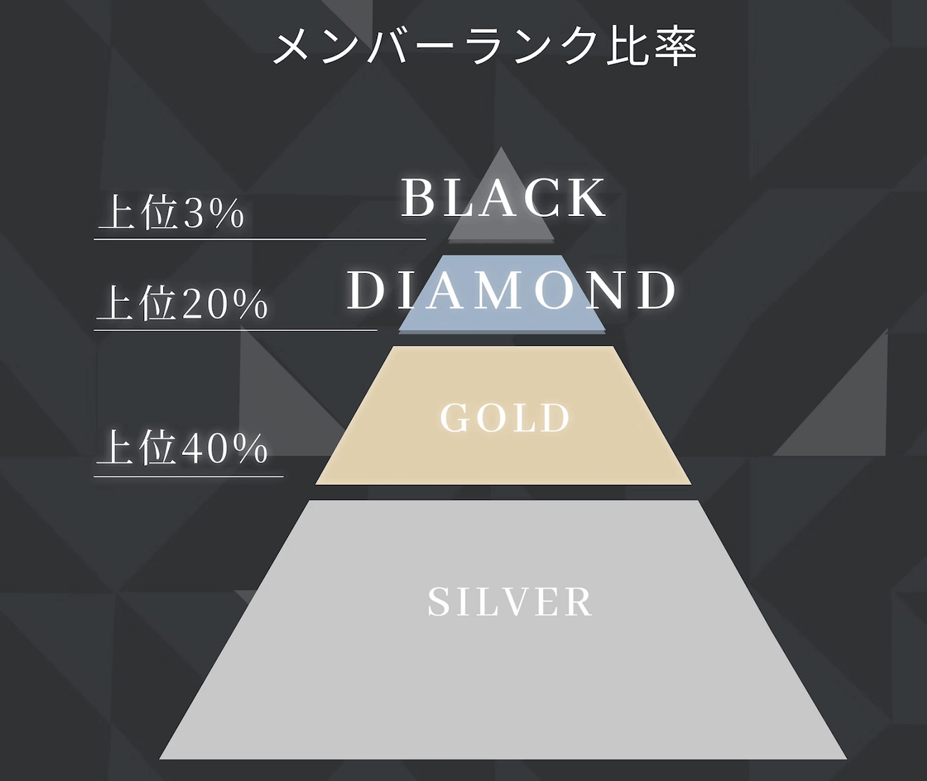 バチェラーデートのブラックランクは上位3%の超人気会員