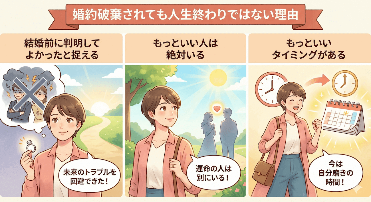 婚約破棄されても人生終わりではない理由